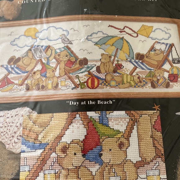 Design Works Day at the beach Cross stitch kit - Picture 6 of 6